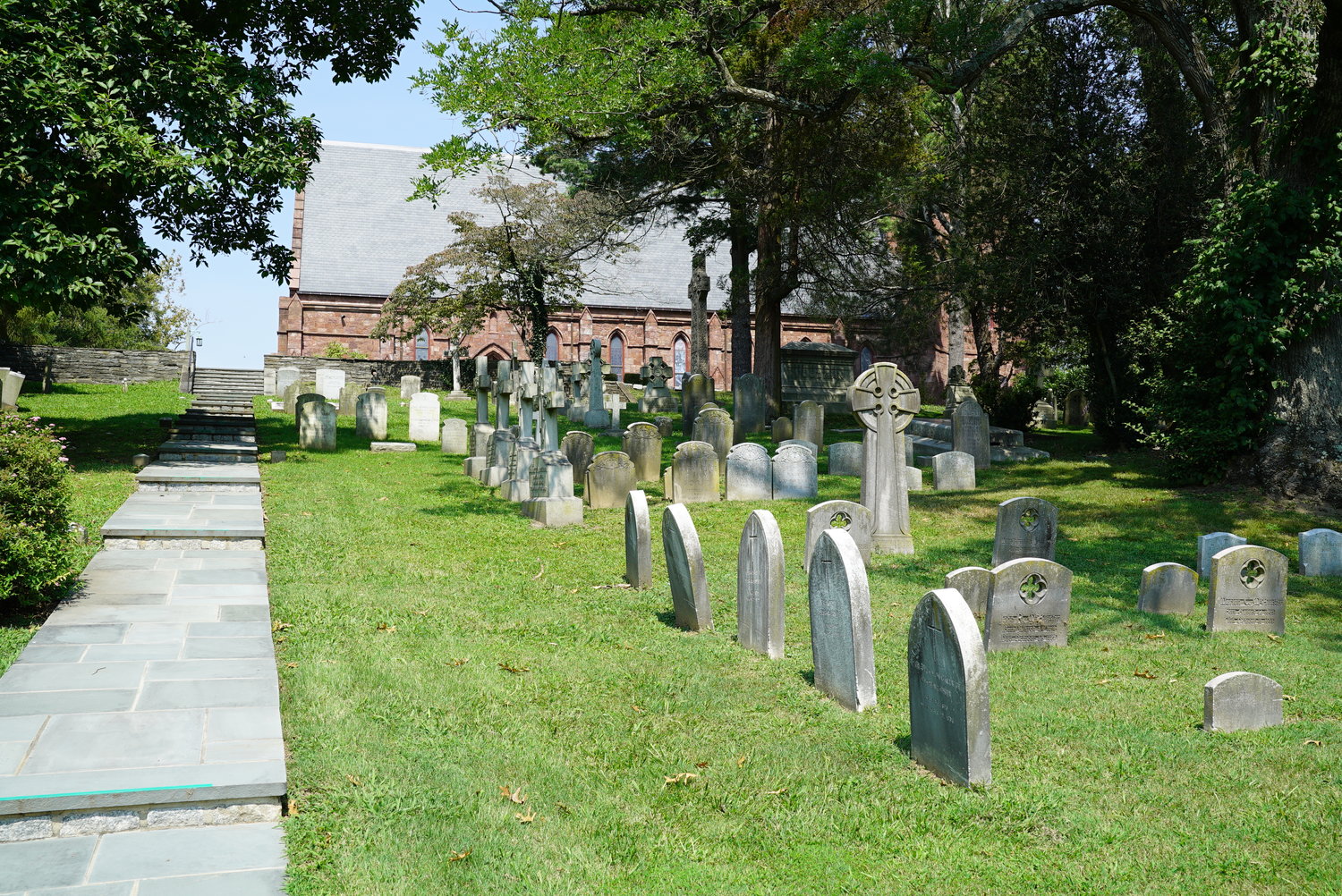 St. Thomas' Episcopal Church and Cemetery, Whitemarsh Township, Montgomery County, Pennsylvania